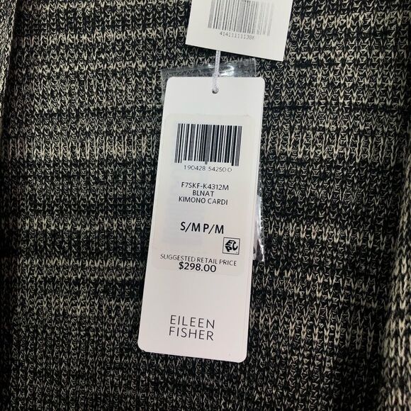 Eileen Fisher sleek tencel knit cardigan Size S/M - Picture 4 of 6